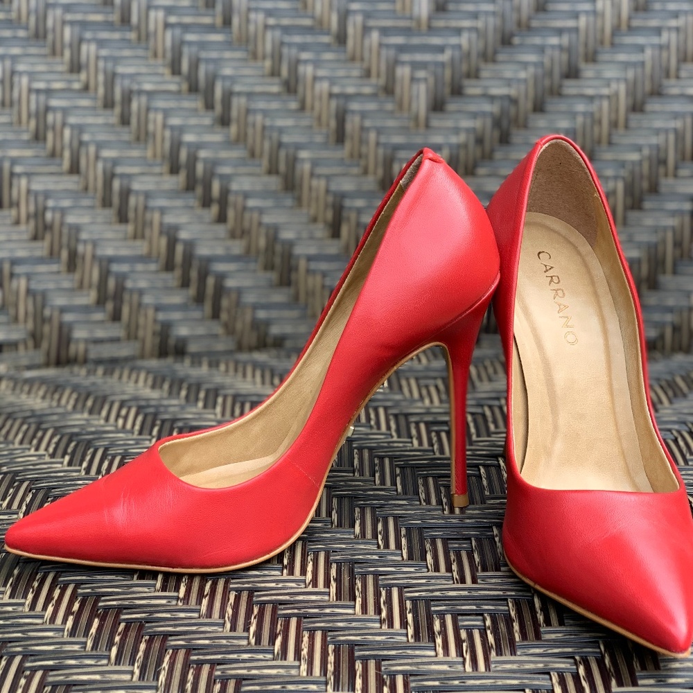 Carrano Loretta Leather Stiletto Pump